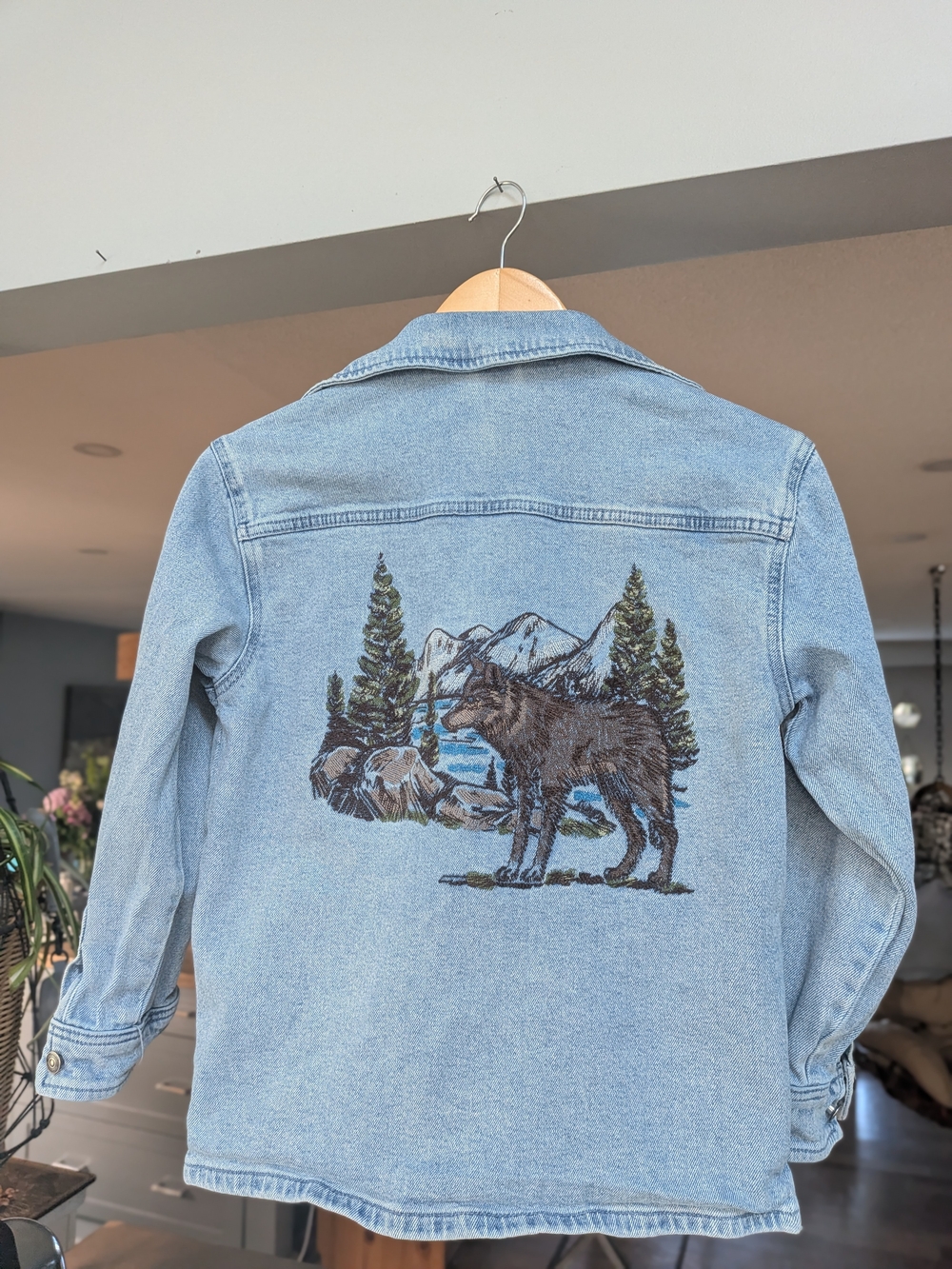 Abercrombie And Fitch kids Light Blue Denim Jacket